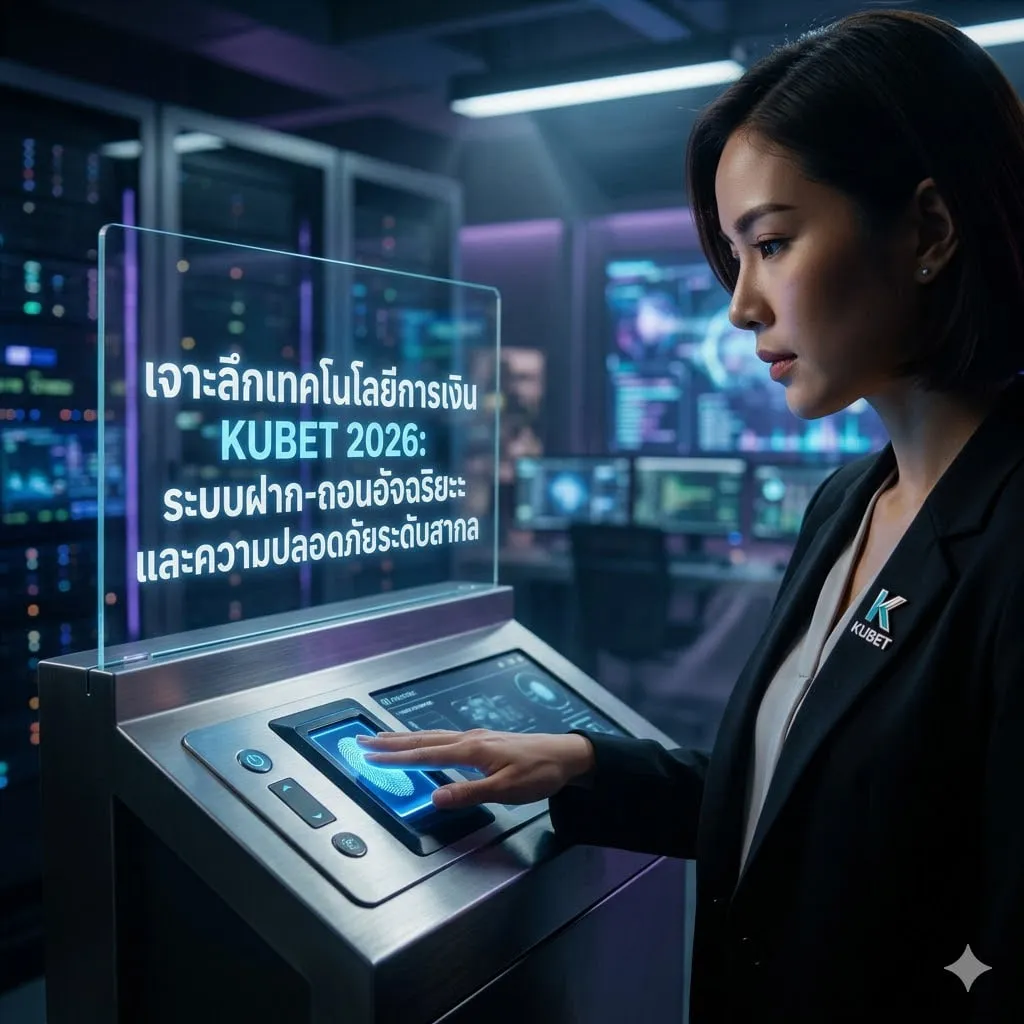 เจาะลึกเทคโนโลยีการเงิน KUBET 2026: ระบบฝาก-ถอนอัจฉริยะและความปลอดภัยระดับสากล
